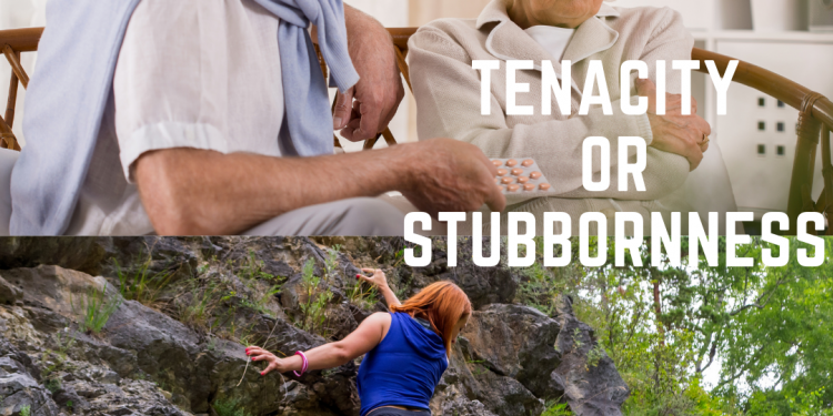 Tenacity or Stubbornness