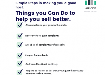Simple steps in making you a good host