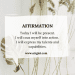 AFFIRMATION OF THE DAY (DAILY DOSE TO THE INNER MIND)